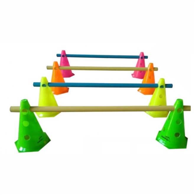 Kit Agilidade Funcional 8 Cones e 4 Barreiras AJGS 