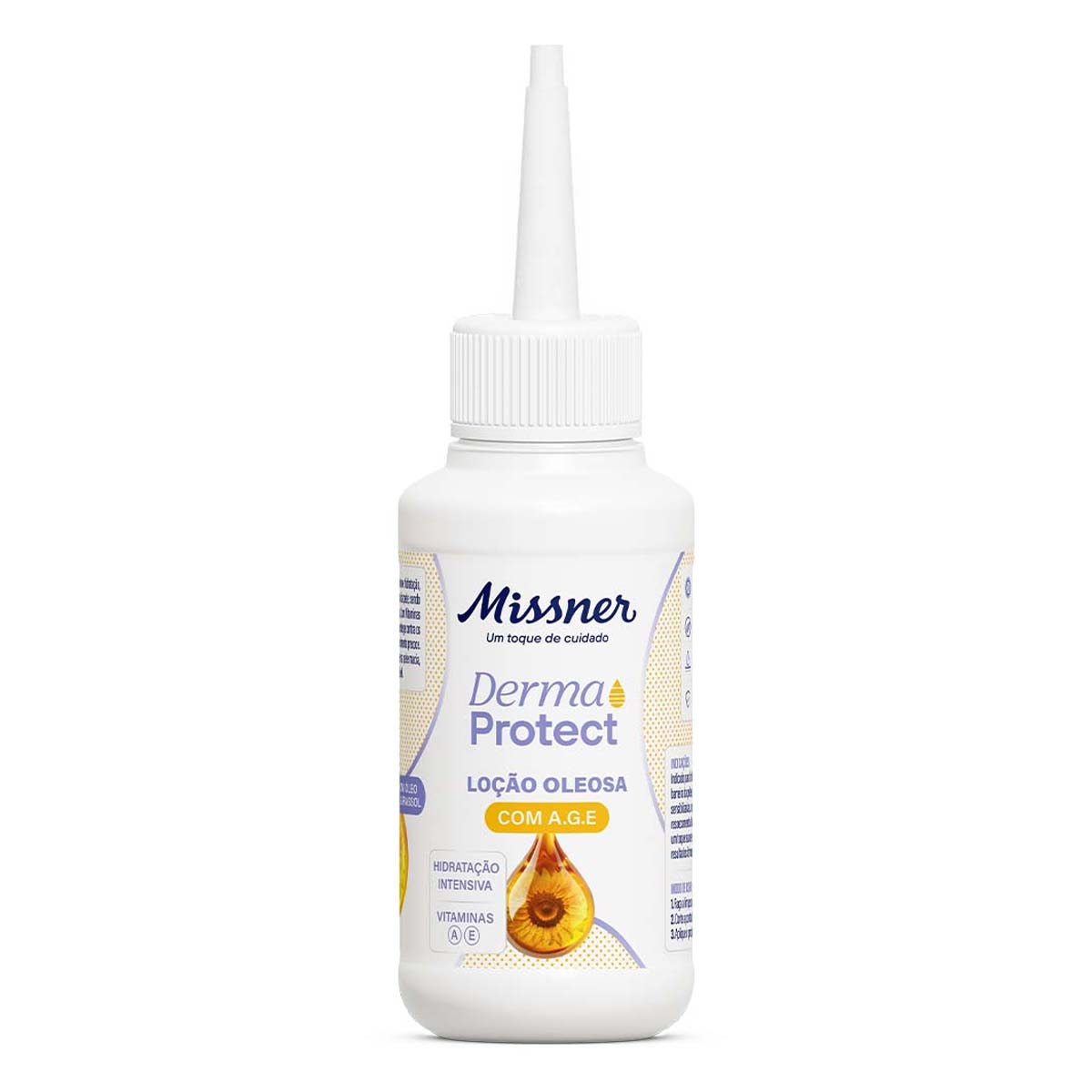 Loção Oleosa com AGE Derma Protect 100ml Missner