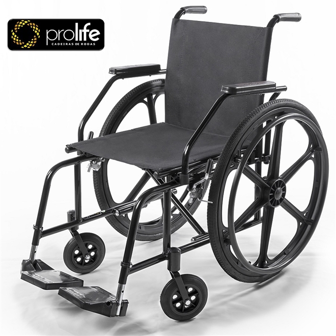 Cadeira de Rodas Prolife Semi Obeso Pl 5002