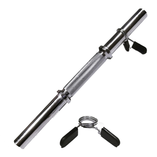 Barra Cromada Maciça O'neal 30cm Com Presilha