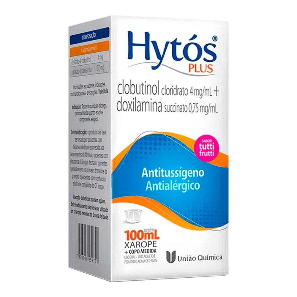 Hytós Plus Xarope Sabor Tutti Frutti 100ml União Química