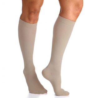 Meia Sigvaris Comfort Premium 30-40mmhg Panturrilha Ponteira Fechada