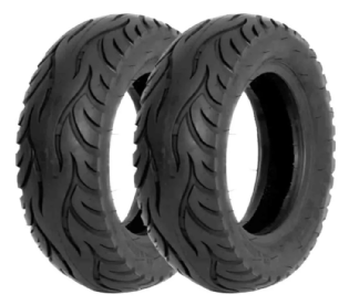 Pneu 3.00-8 Traseiro Cadeira Motorizada Triciclo 2 Unidades