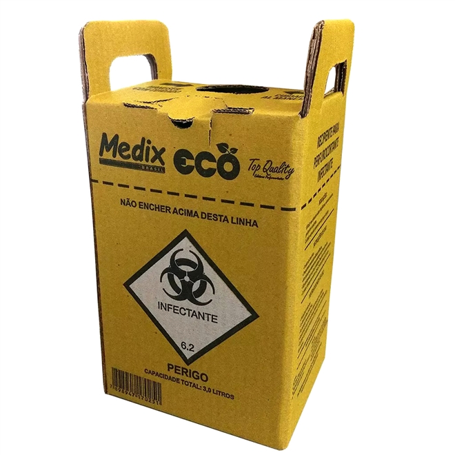 Coletor Para Material Perfurocortante 13L Medix