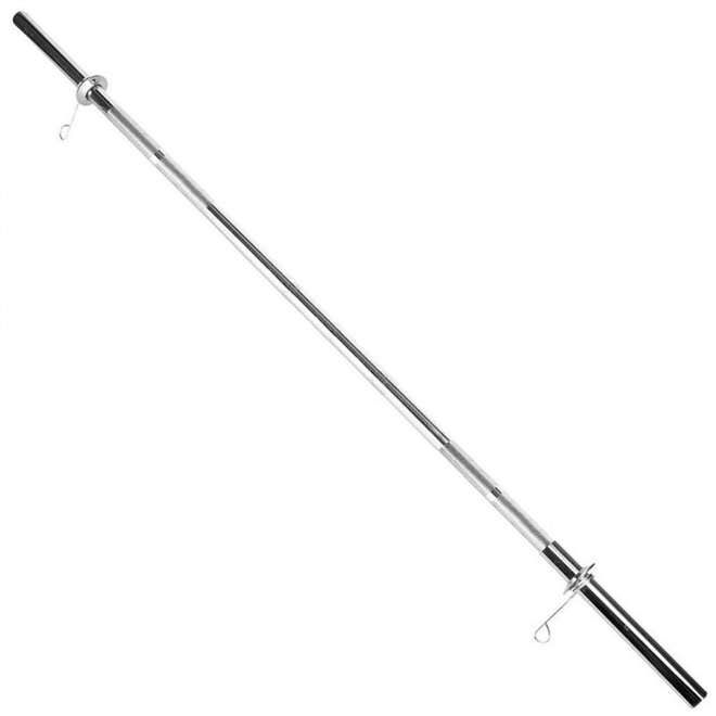 Barra Reta Cromada Maciça Zstorm 180cm Sem Presilha 