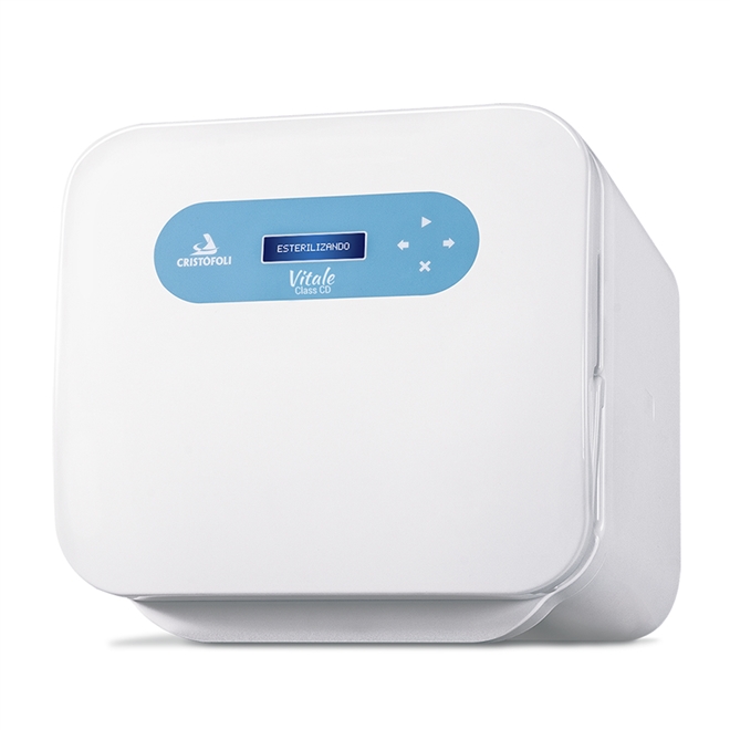 Autoclave Vitale Class CD21 Cristofoli Inox Bivolt AZUL 