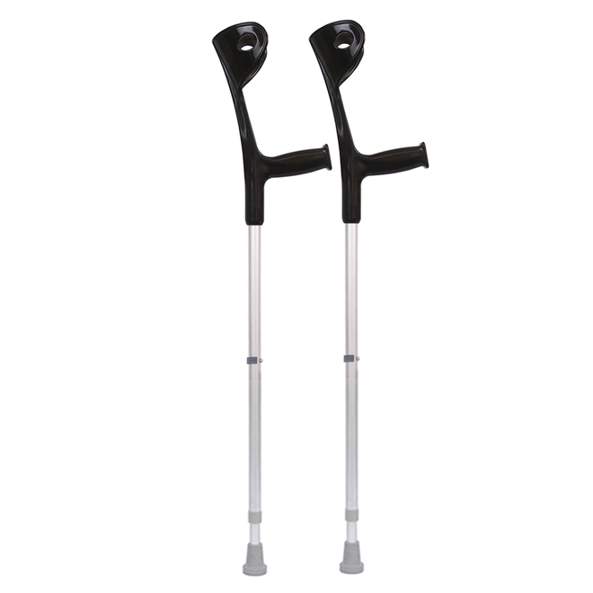 Muleta Canadense Sequencial Fixa 110kg 3/4 Par Preta