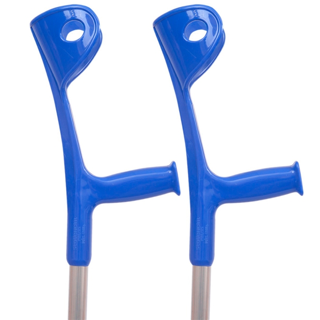 Muleta Canadense Sequencial Fixa 110kg 3/4 Par Azul