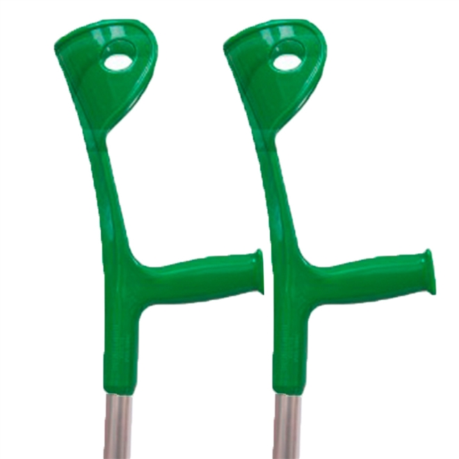 Muleta Canadense Sequencial Fixa 110kg 3/4 Par Verde