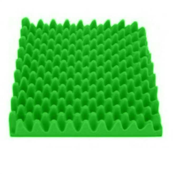 Almofada Alveolada Piramidal D33 42cm X 42cm X 6cm Verde