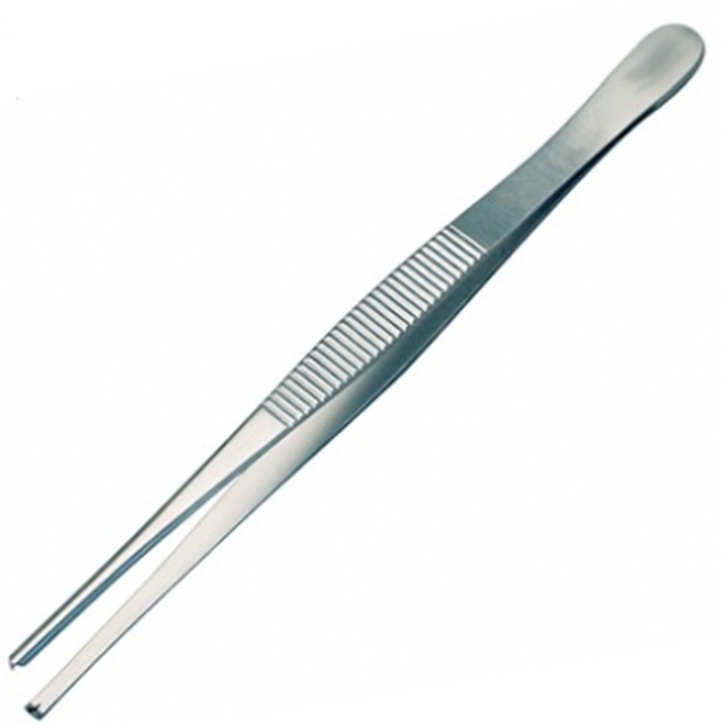Pinça Anatômica 16 CM Dente de Rato