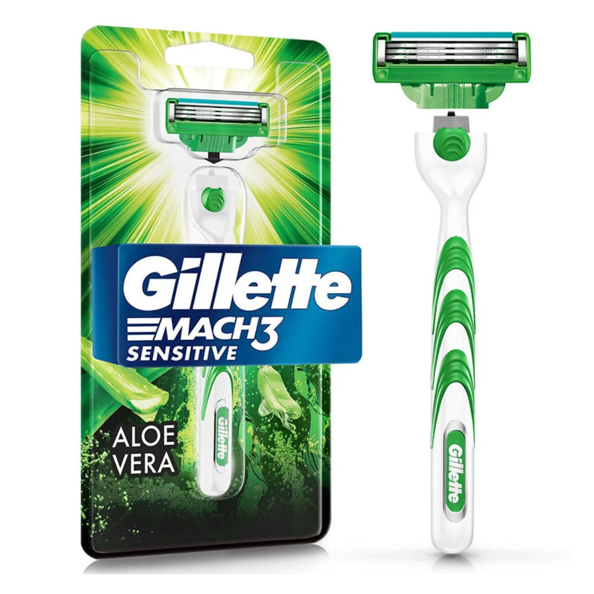 Aparelho de Barbear Gillette Mach3 Sensitive 