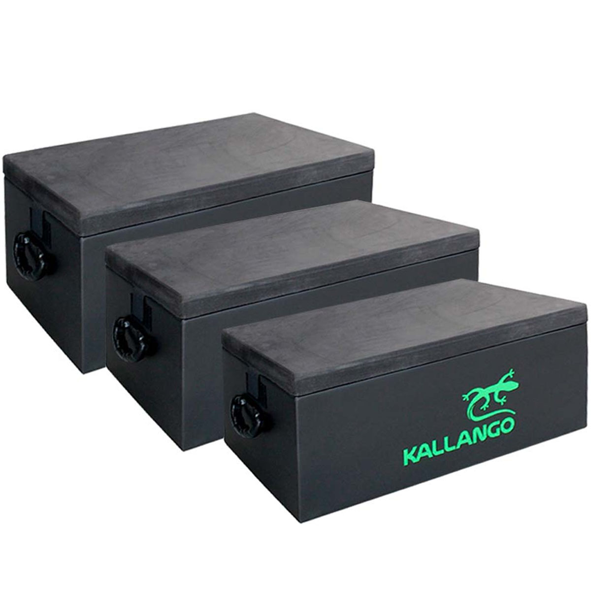 Caixas Para Salto CrossFit Kallango Kit P/M/G 