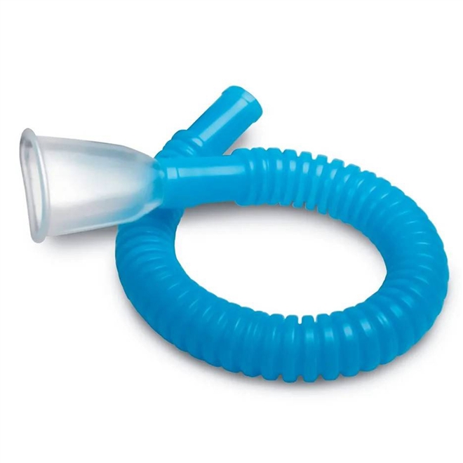 Mangueira e Bocal Para Respiron Azul NCS 