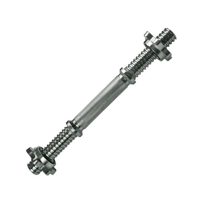 Barra Cromada Maciça 35cm Com Rosca Zstorm