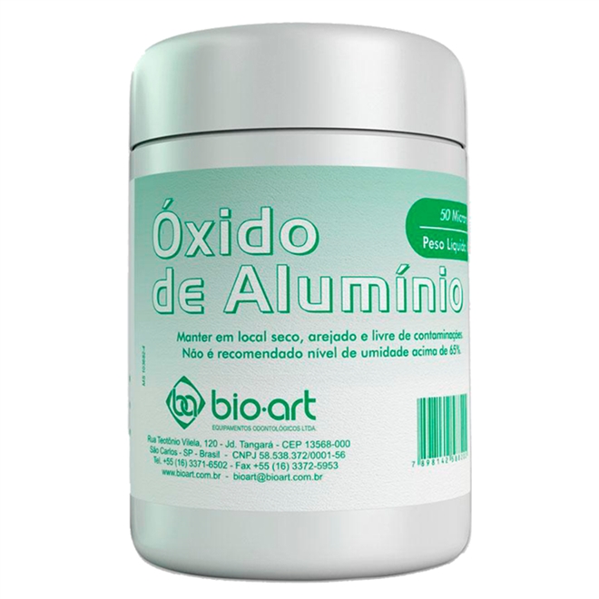 Óxido de Aluminio 50MICRON 800g Bioart 
