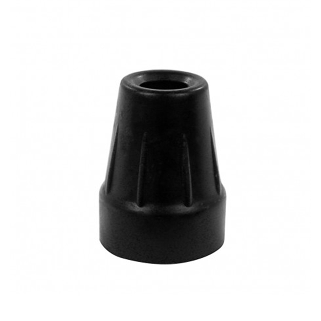 Ponteira Para Muleta Mercur 7/8" Preta Unidade