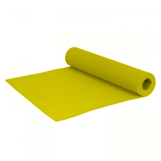 Tapete Yoga Amarelo Kallango 145x55x1cm