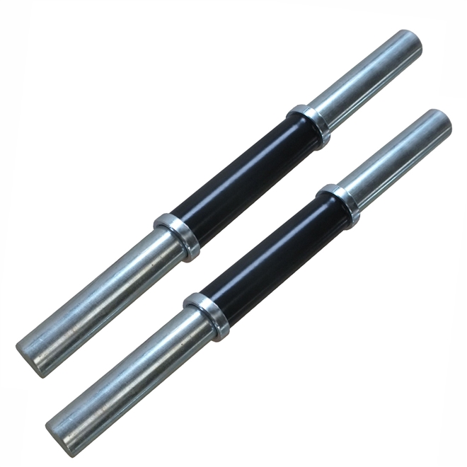 Barra Reta Tubular 40cm Par Zstorm Sem Presilha