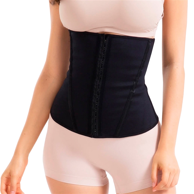 Cinta Modeladora Esbelt Waist Trainer Preta 062WT