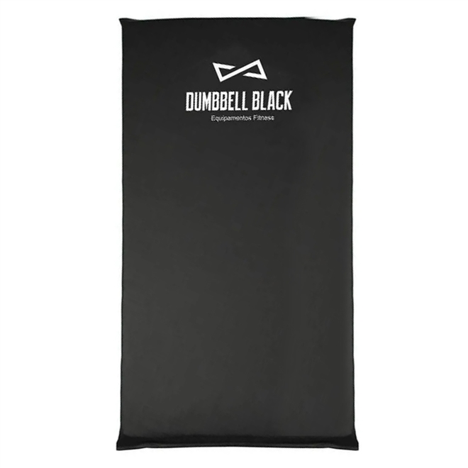 Colchonete Emborrachado 90x43x3cm D60 Dumbbell Black