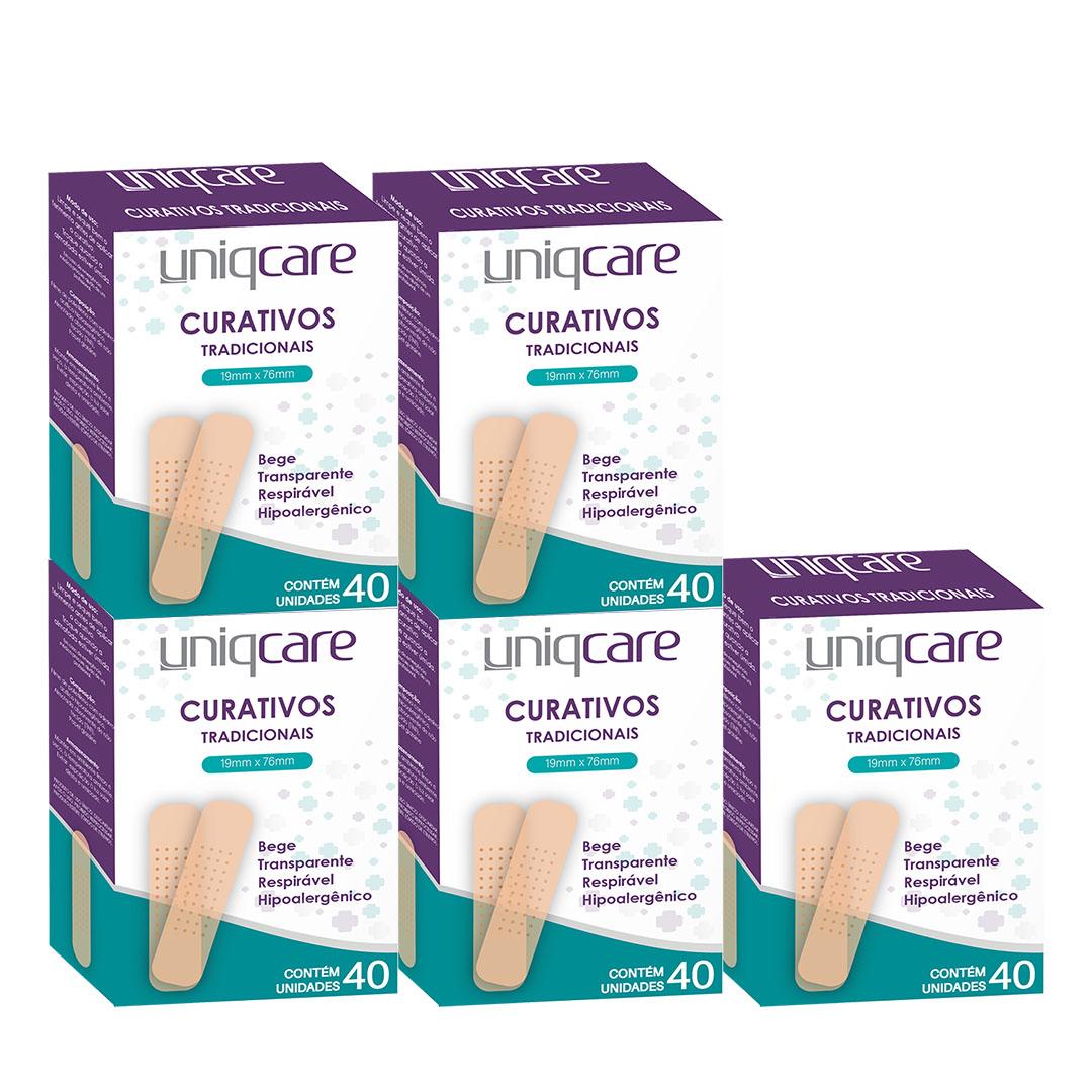Curativo Tradicional Hipoalergenico 200 Unidades Uniqmed