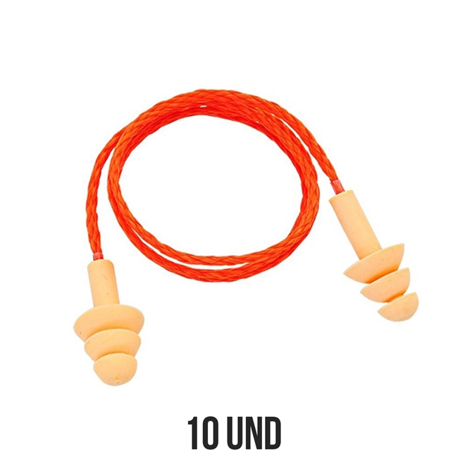 Protetor Auricular para Ouvidos Supermedy 10 Unidades