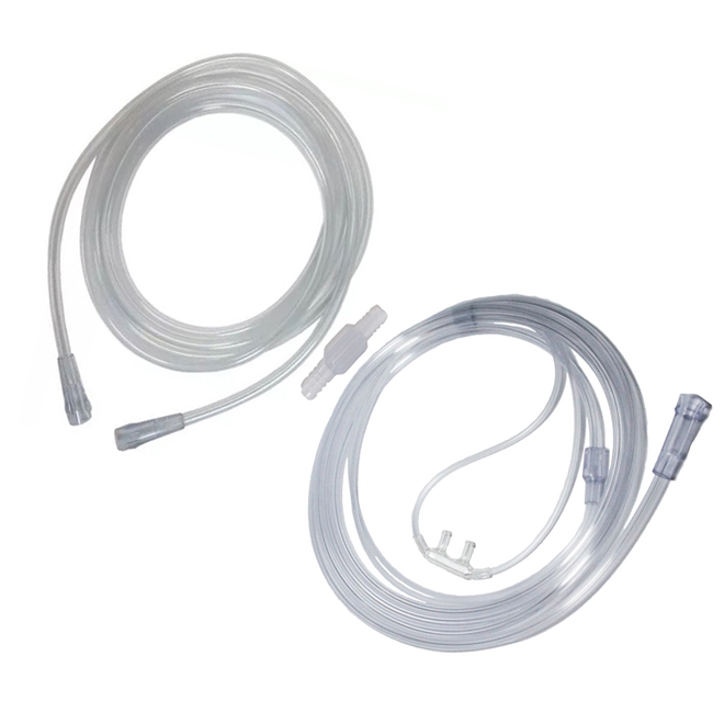 Kit Cateter Nasal Abaulado + Conector + Extensão 02 M Adulto
