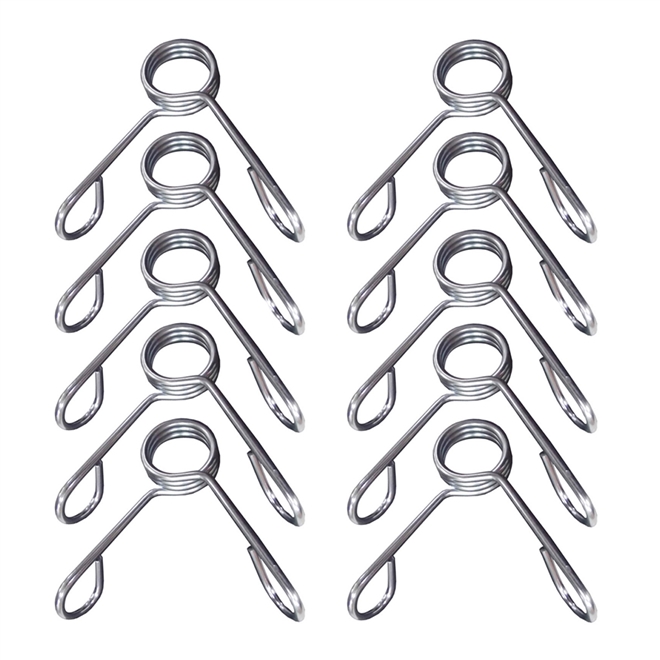 Presilha Para Barra 27MM Kit 10 unidades