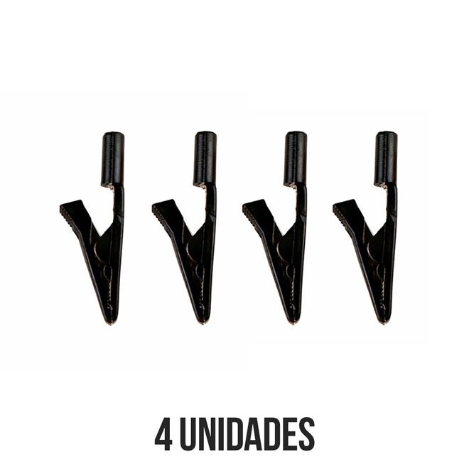 Garra Acupuntura Preta Ibramed Kit 4 Unidades