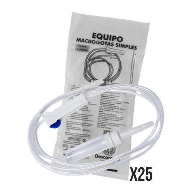 Equipo Macrogotas Slip Descarpack 25 unidades
