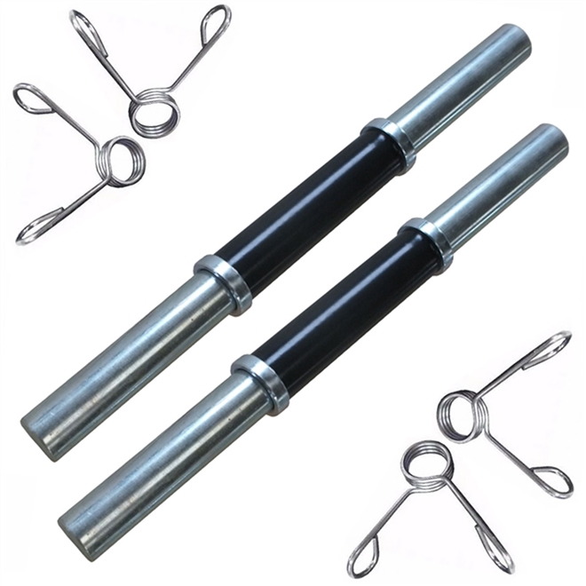 Barra Reta Tubular 40cm Par Zstorm Com Presilha