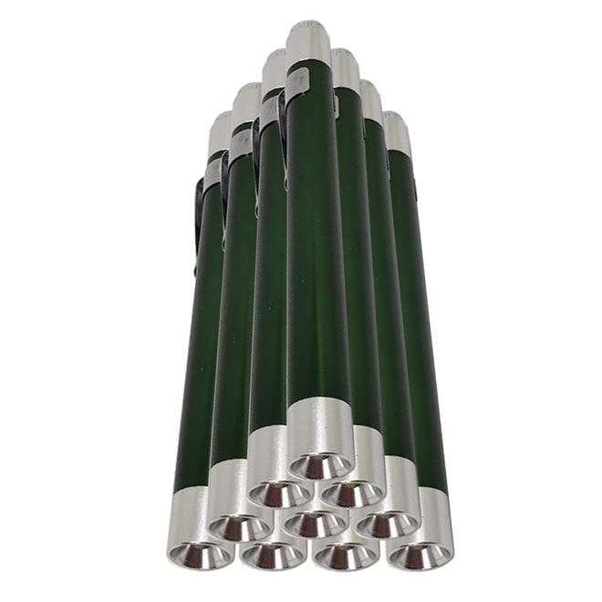 Lanterna Clinica de Bolso em Aluminio LED AK 10 Und Verde