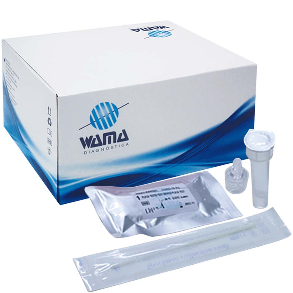 Teste Rápido Antigeno Swab Covid19 Wama 25 Testes