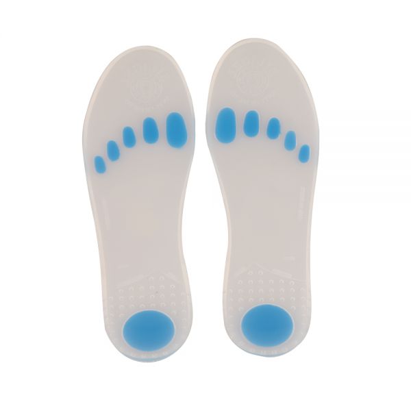 Palmilha de Silicone Ortho Pauher Siligel Com Ponto Azul Especial 6003