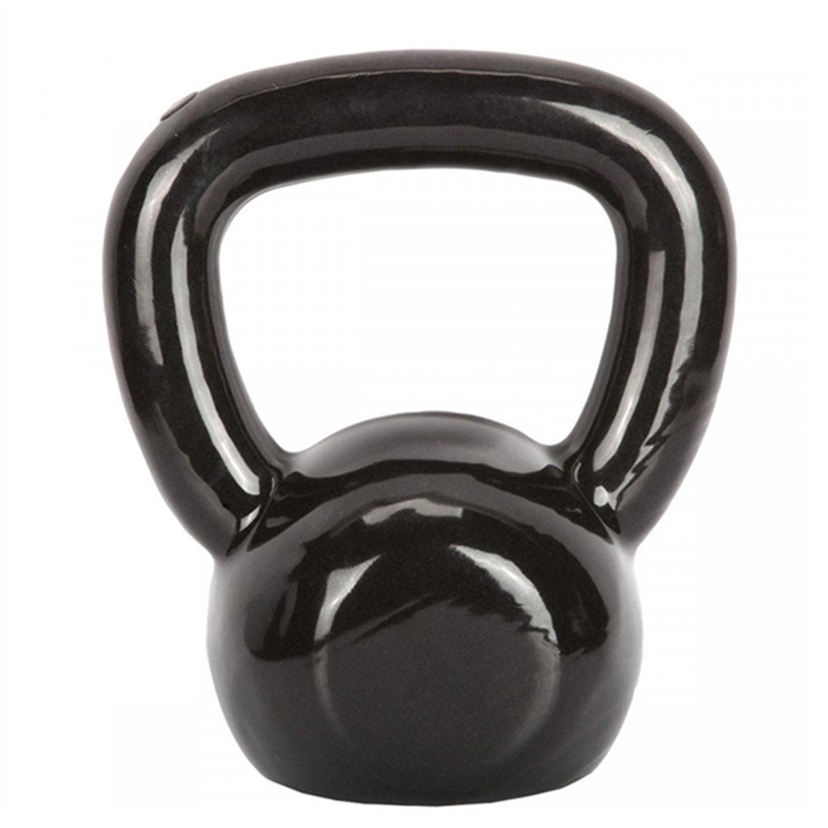 Kettlebell Emborrachado Preto 20 KG