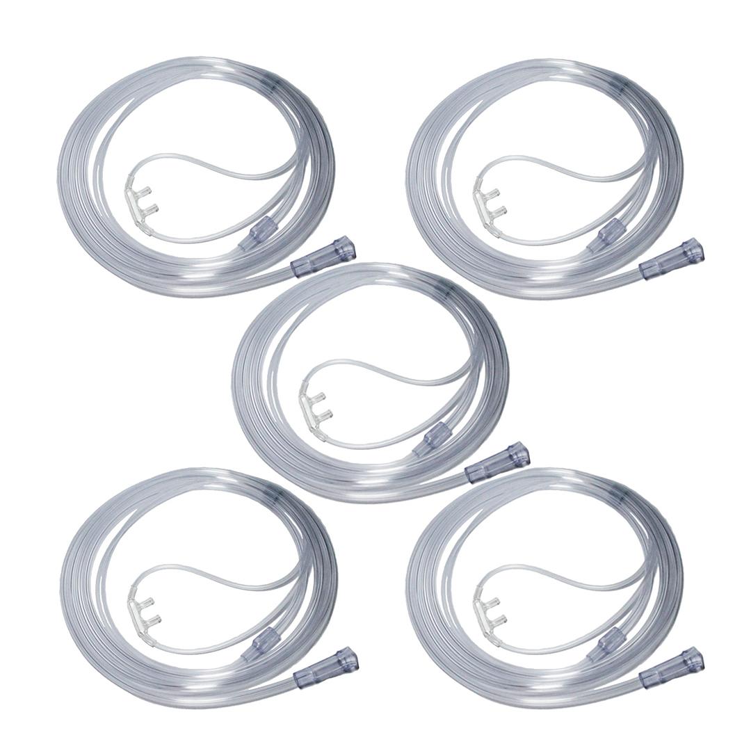 Kit 5 Cateter Nasal Adulto Prolongador Abaulado Lumiar