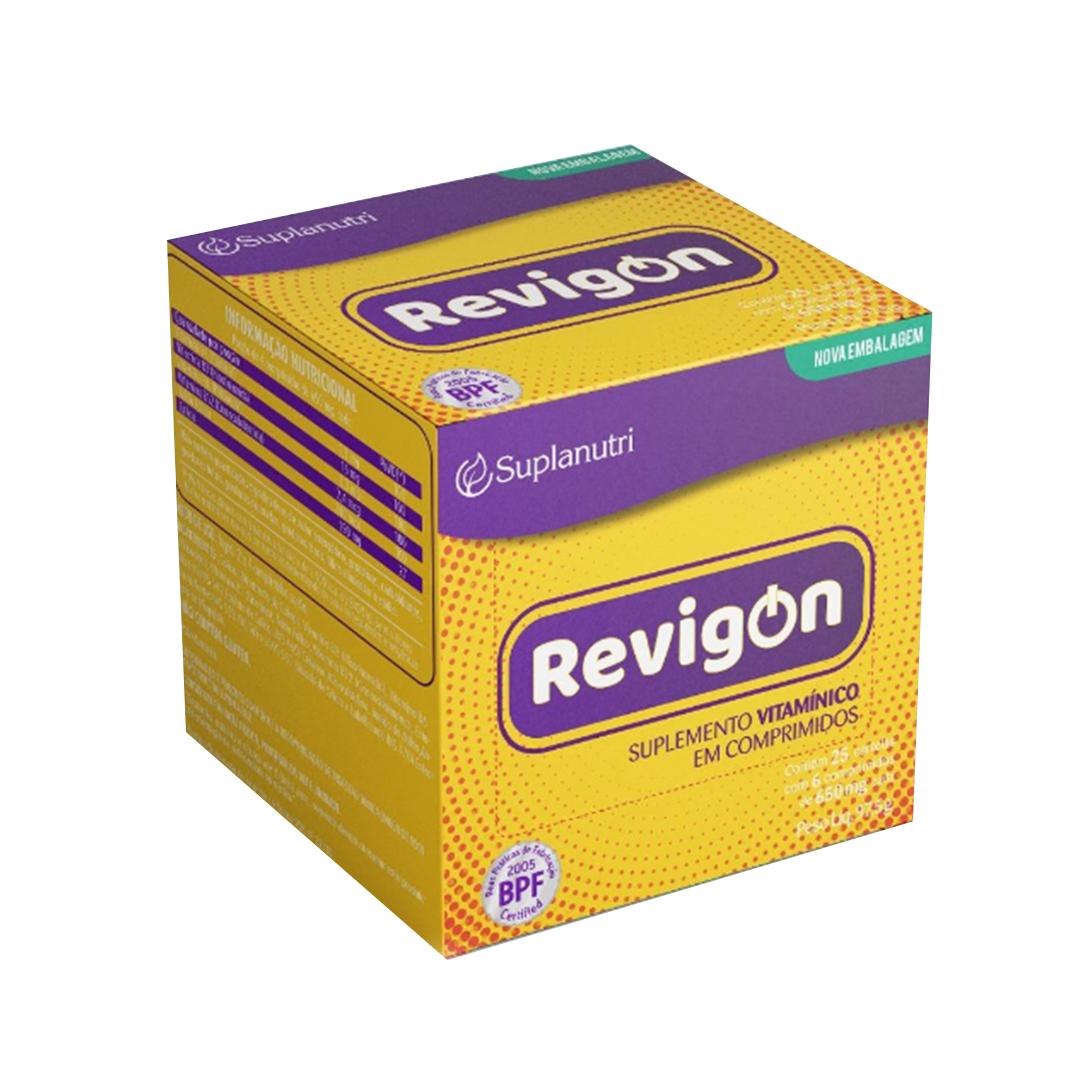 Revigon 650MG 25 Cartela De 6 Comp. Cada