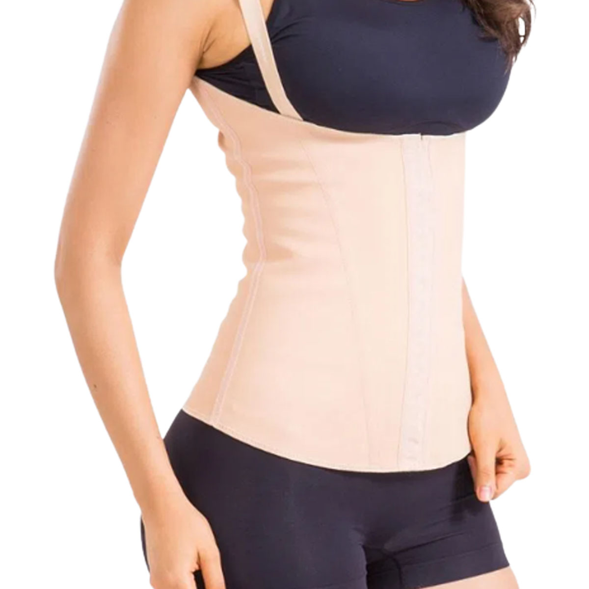 Modelador Corselet Body Shaper Bege 458