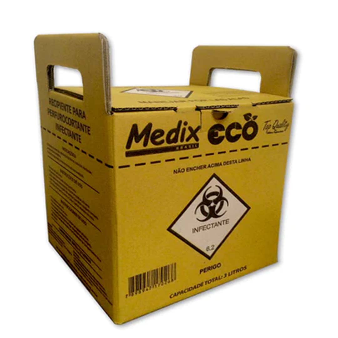 Coletor Para Material Perfurocortante 03L Medix