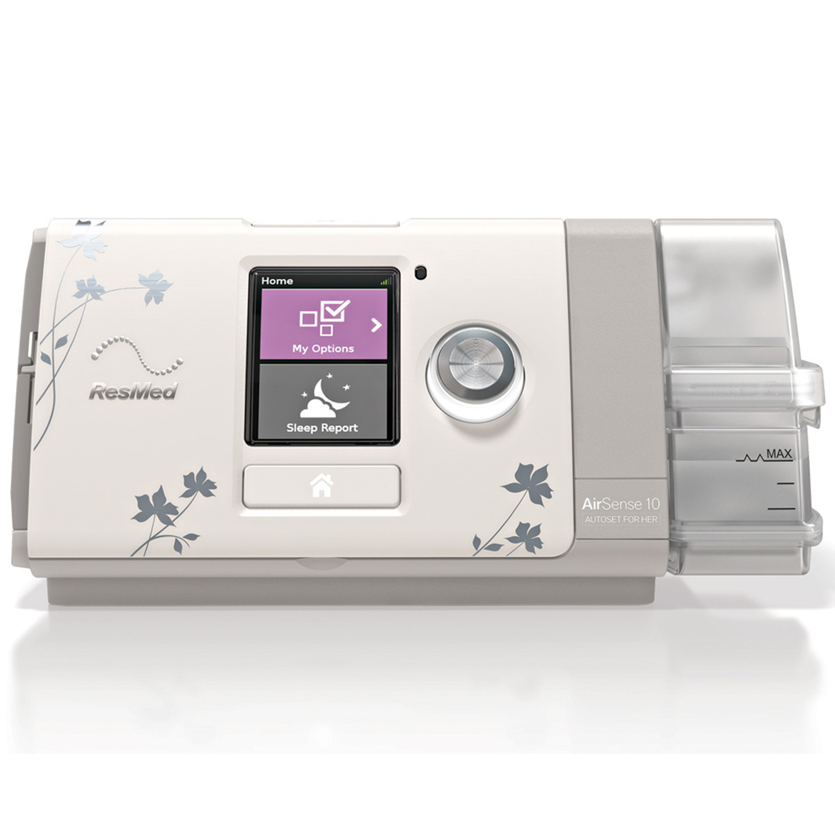 CPAP Automático Airsense S10 for Her Com Umidificador ResMed Para Ela