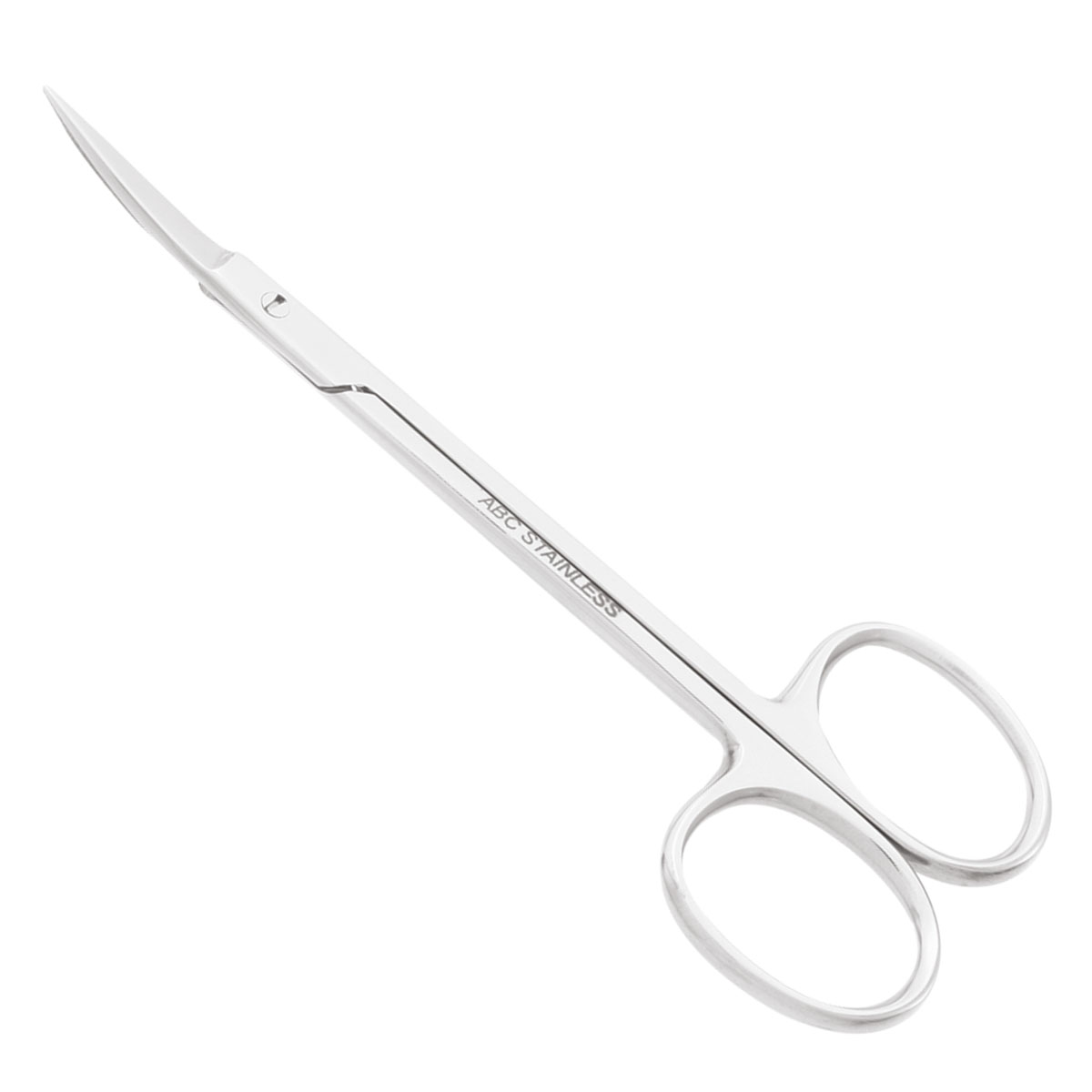 Tesoura Iris/Gengiva 12cm Curva Inox ABC