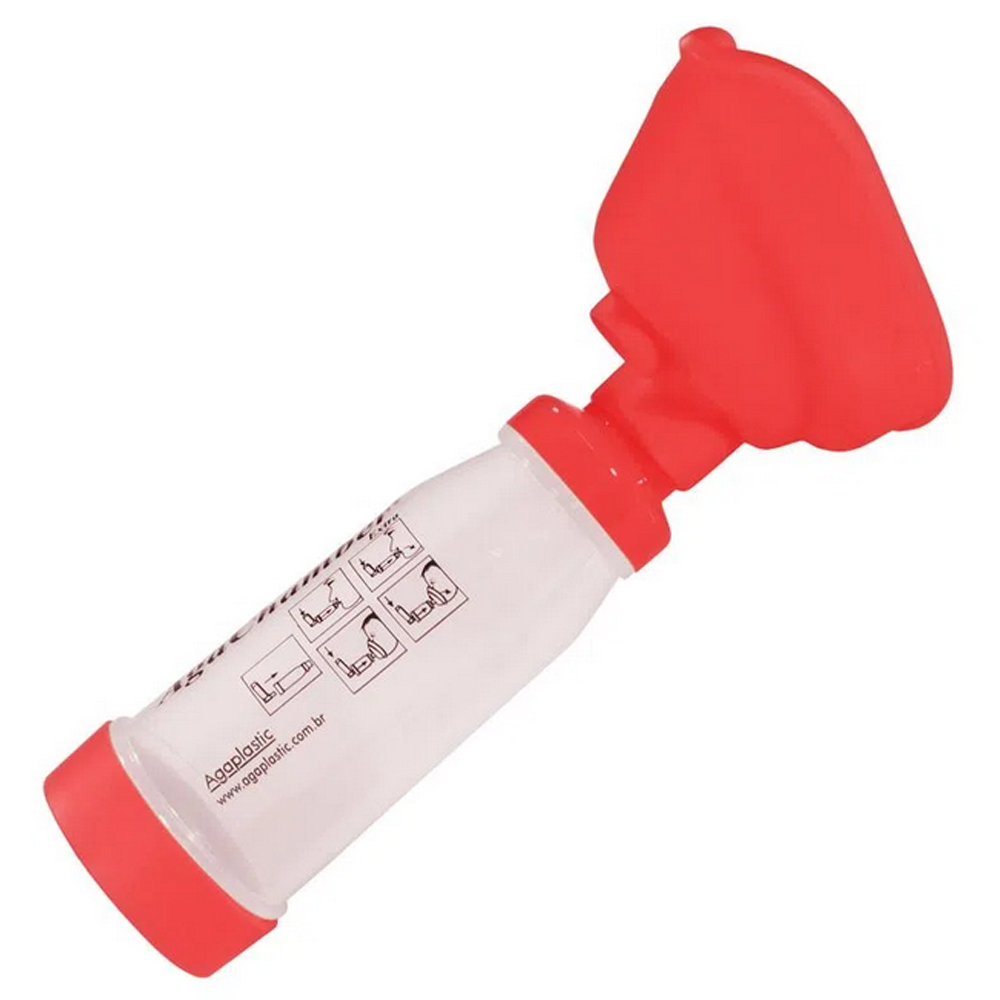 Espaçador Para Aerossolterapia Agachamber Adulto Infantil 