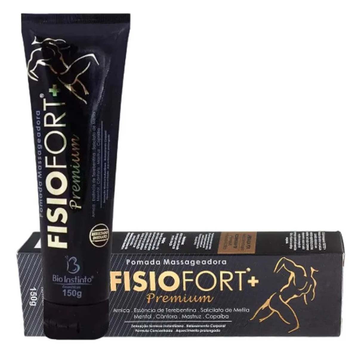 Pomada Massageadora Fisiofort+ Premium 150g Bio Instinto