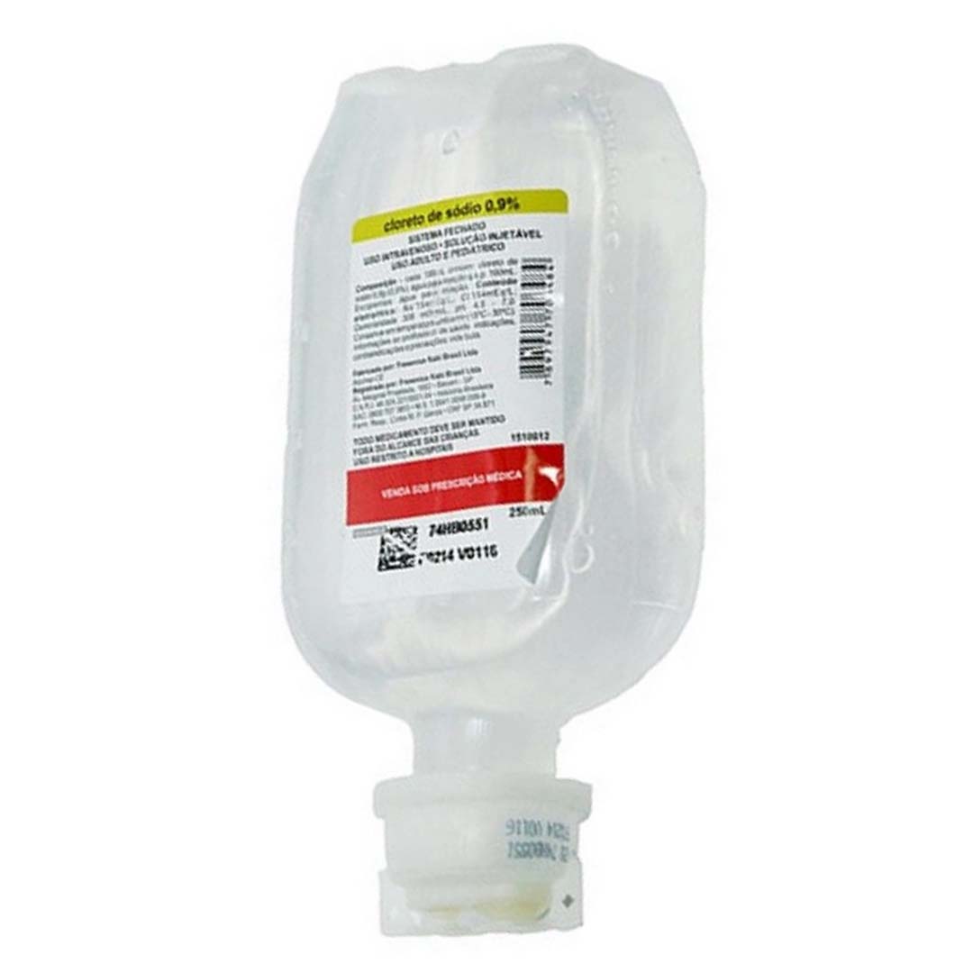 Soro Fisiológico Cloreto de Sódio 0,9% Frasco 250ml Farmace