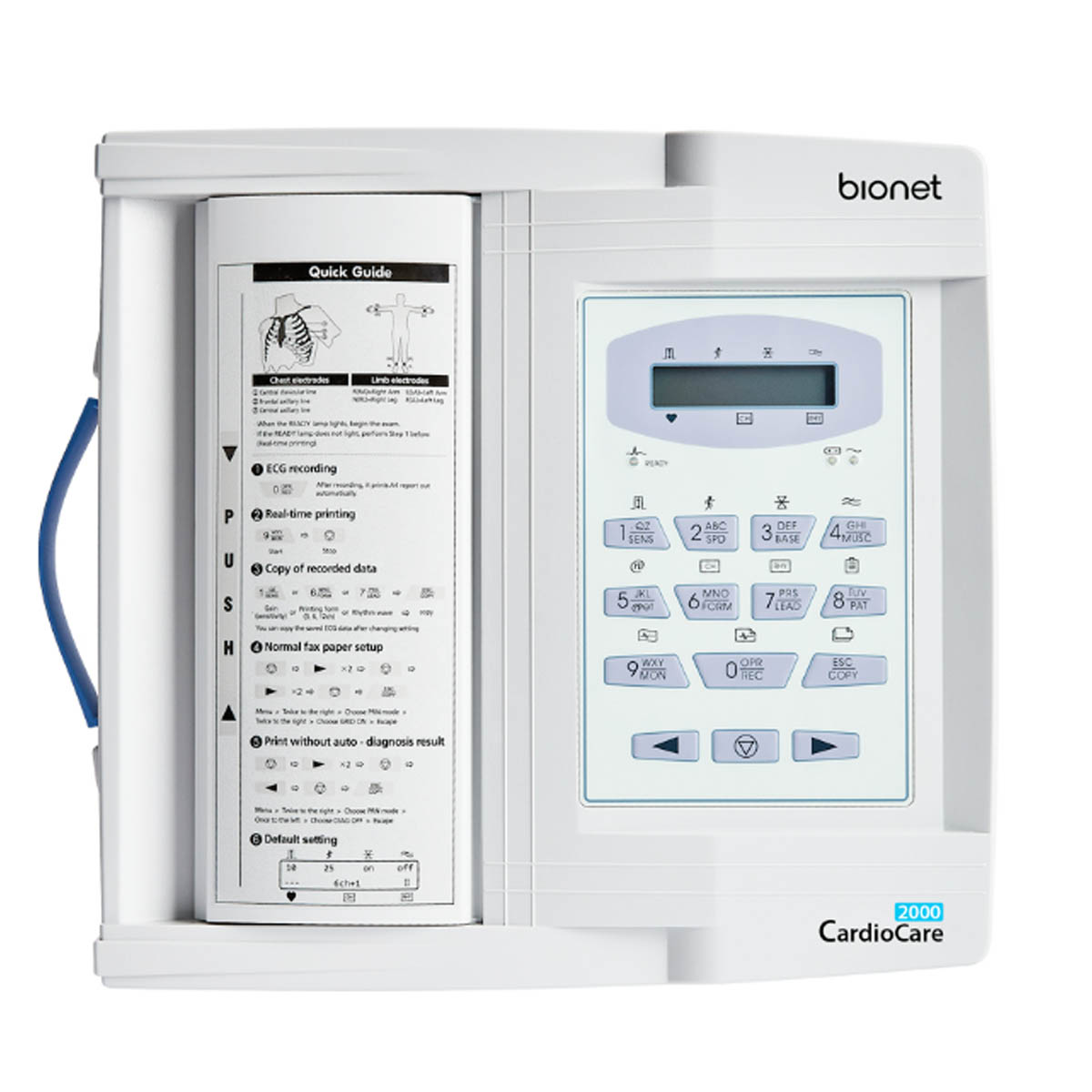 Eletrocardiógrafo Bionet 12 Canais CardioCare 2000