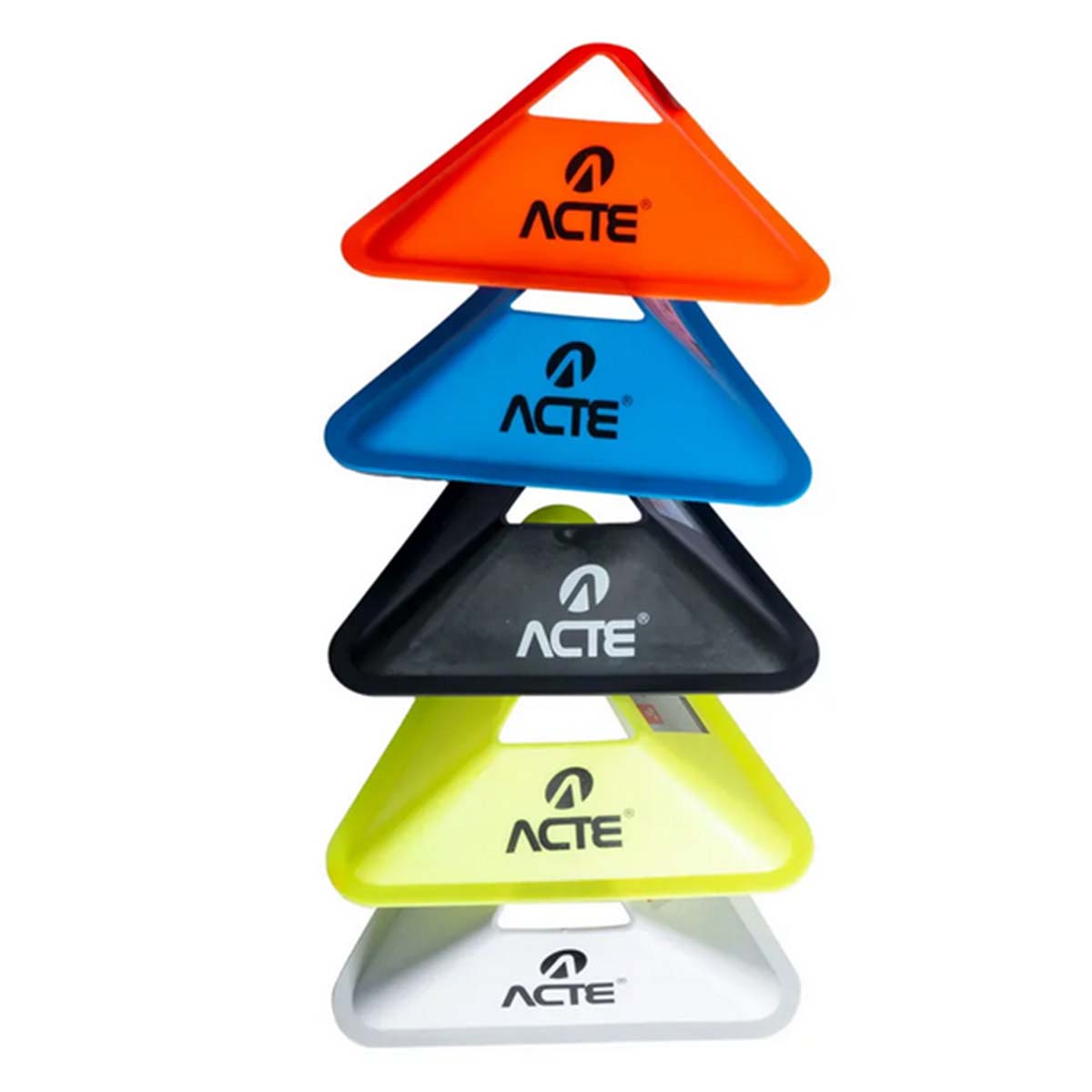 Disco Triangulo Para Treino Acte Kit 5 unidades