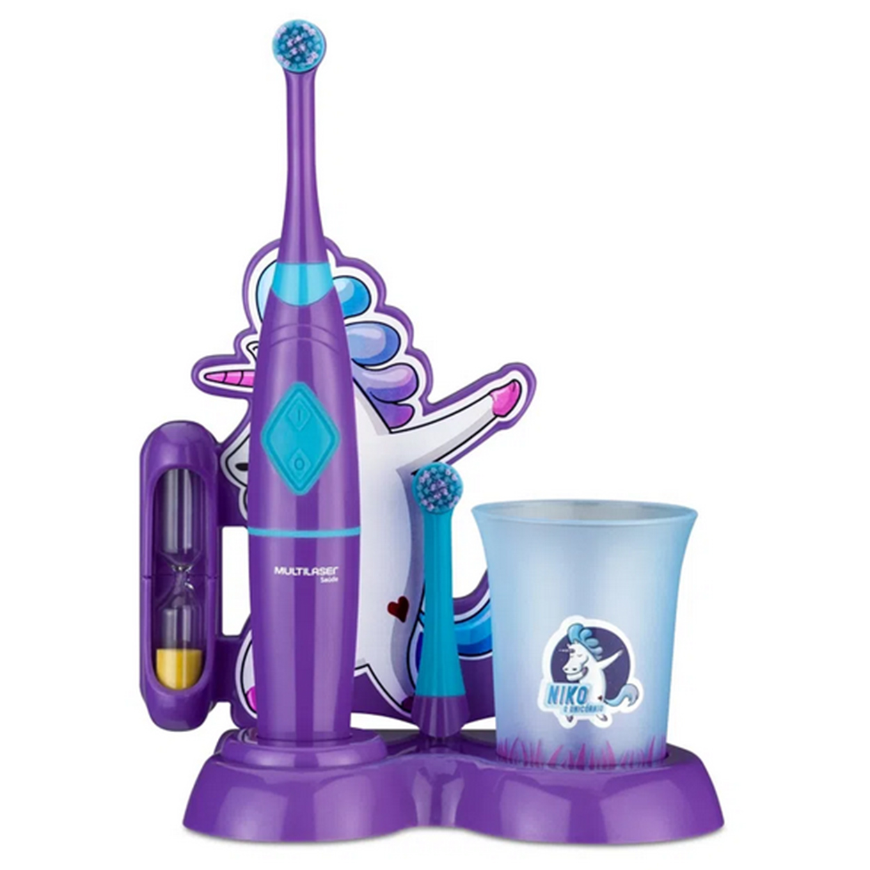 Escova Dental Elétrica Infantil Niko Funny Brush