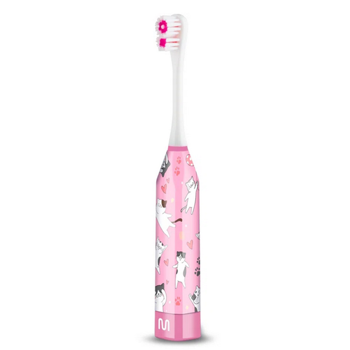 Escova Dental Elétrica Vibracional Infantil Kids Gatinho