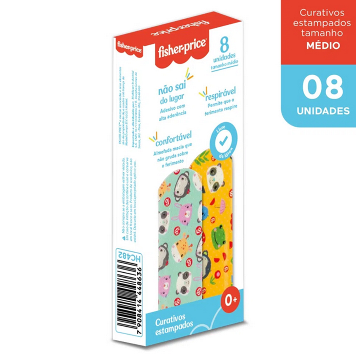 Curativo Infantil Caixa 08 Unidades Fischer-Price
